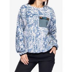 Bluza polarowa damska Kavu Kelowna. Brązowe bluzy bez kaptura damskie KAVU, l, z polaru. Za 261.99 zł.