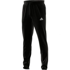 Spodnie męskie adidas Essentials Tapered Open Hem Pants. Czarne spodnie materiałowe męskie Adidas, bez wzorów. Za 125.00 zł.