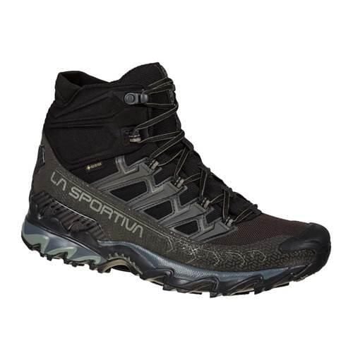 Buty trekkingowe męskie La Sportiva La Ultra Raptor Ii Mid Gtx. Czarne buty trekkingowe męskie La Sportiva, z materiału, za kostkę, bez zapięcia, trekkingowe. Za 1,018.00 zł.