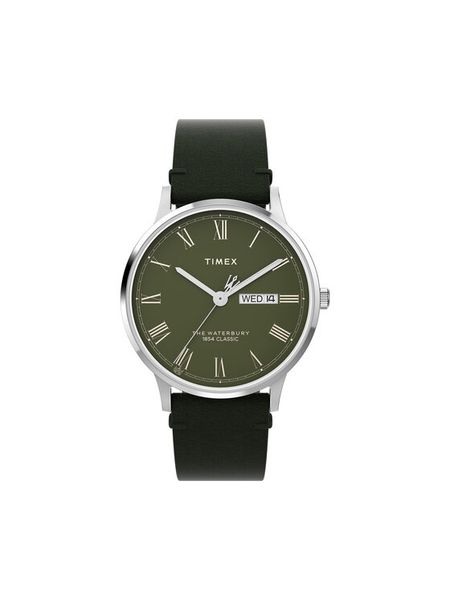 Timex Zegarek Waterbury Classic TW2W50500 Zielony. Zielone, analogowe zegarki męskie Timex. Za 469.99 zł.