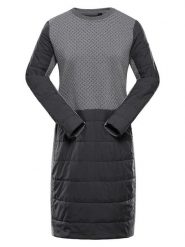 Alpine Pro Sukienka funkcyjna "Olwa" w kolorze szarym rozmiar: M. Szare sukienki damskie Alpine Pro, na co dzień, m, bez wzorów, sportowe, bez kołnierzyka, bez ramiączek, proste. Za 286.16 zł.