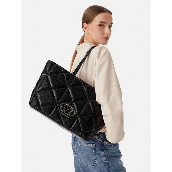 Torebka LOVE MOSCHINO. Czarne torebki klasyczne damskie Love Moschino, bez wzorów, bez dodatków. Za 1,059.00 zł.