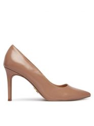 Steve Madden Szpilki Secured SM11004877 Beżowy. Brązowe szpilki Steve Madden, bez wzorów, ze skóry, bez obcasa. Za 519.99 zł.