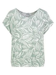 Sublevel Koszulka w kolorze zielonym rozmiar: XXL. Zielone bluzki damskie Sublevel, xxl, bez wzorów, bez kołnierzyka, bez ramiączek. Za 43.99 zł.