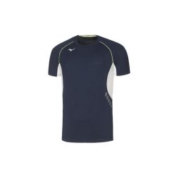 Koszulka Premium Mizuno JPN. Niebieskie t-shirty sportowe męskie Mizuno, bez ramiączek, do biegania. Za 177.50 zł.