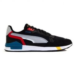 Buty do chodzenia męskie Puma Graviton Tera. Czarne buty sportowe na co dzień męskie Puma, z materiału, bez zapięcia, trekkingowe. Za 376.00 zł.
