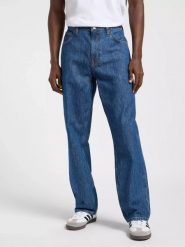 MĘSKIE SPODNIE JEANSOWE LEE ASHER SKATER STONE 112364174. Spodnie materiałowe męskie Lee, bez wzorów, z jeansu. Za 219.99 zł.