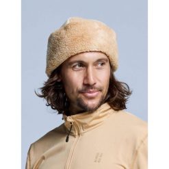 Czapka - Teddy Twist - Sand Multi. Brązowe czapki zimowe damskie POEDERBAAS. Za 221.12 zł.