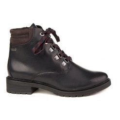 Marco Tozzi Granatowe Buty z podszewką z futra mrówek w kolorze niebieskim. Niebieskie buty trekkingowe męskie ZZFACTOY, z materiału, bez zapięcia, trekkingowe. Za 276.99 zł.