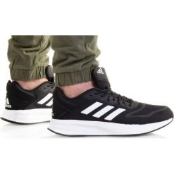 Buty adidas Duramo 10 GW8336 czarne. Czarne buty sportowe na co dzień męskie z gumy, bez zapięcia. Za 356.06 zł.