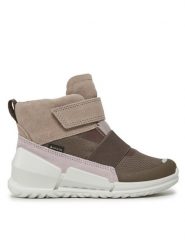 ECCO Śniegowce Biom K1 71175260812 Brązowy. Brązowe kozaki dziewczęce ECCO, z materiału. Za 529.99 zł.