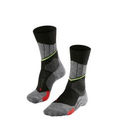 Skarpetki Falke SC1. Niebieskie skarpetki męskie Falke, bez wzorów, z elastanu. Za 156.50 zł.