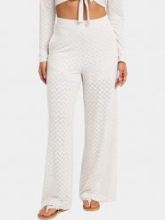Spodnie Damskie O'Neill O'Riginals Wide Leg. Brązowe spodnie materiałowe damskie O'neill, bez wzorów, z elastanu, wakacyjne, z podwyższonym stanem. Za 369.00 zł.