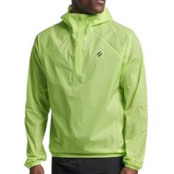 Kurtka treningowa męska Superdry Run Lw Waterproff Shell. Żółte kurtki treningowe męskie Superdry., m, bez wzorów, z poliamidu, trekkingowe. W wyprzedaży za 269.00 zł.