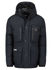 ANAPURNA Parka "Albertana" w kolorze czarnym rozmiar: XXL. Czarne parki damskie ANAPURNA, xxl, z aplikacjami. Za 174.43 zł.