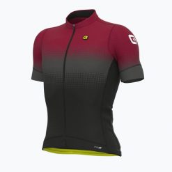Koszulka rowerowa męska Alé Gradient. Czarne t-shirty sportowe męskie ALÉ CYCLING, m, bez ramiączek, rowerowe. Za 299.99 zł.