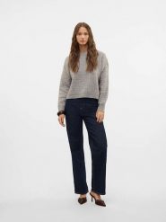 Vero Moda Sweter w kolorze szarym rozmiar: M. Szare swetry klasyczne damskie Vero Moda, m, bez kołnierzyka. Za 61.60 zł.