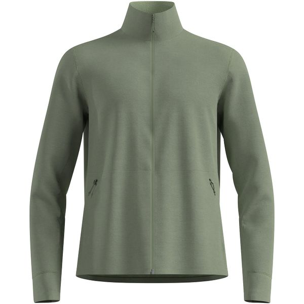 Bluza bez kaptura rozpinana Odlo Mid layer full zip GRID FLEECE. Szare bluzy z kapturem męskie Odlo, l, z elastanu. Za 367.31 zł.