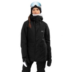 Kurtka snowboardowa premium damska Ultimate Gstaad. Czarne kurtki damskie SIROKO, l, bez wzorów, bez kaptura, snowboardowy. Za 1,268.00 zł.