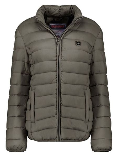 ANAPURNA Kurtka zimowa "Akitalana Basic" w kolorze khaki rozmiar: L. Brązowe kurtki damskie ANAPURNA, na zimę, l, bez wzorów, z puchu, bez kaptura. Za 117.99 zł.