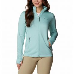 Columbia Bluza Park View Grid Fleece 1959713321. Niebieskie bluzy bez kaptura damskie Columbia. Za 278.99 zł.