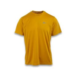 T-Shirt Ande Bobbio Dorośli. Żółte t-shirty męskie Ande, s, bez wzorów, z materiału, bez kołnierzyka. Za 147.99 zł.