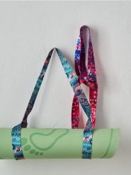 Pasek do maty do jogi 2 pack - różowy. Czerwone paski męskie Sinsay, bez wzorów. W wyprzedaży za 8.99 zł.