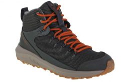 Buty turystyczne męskie Columbia Trailstorm Mid Waterproof Omni Heat. Brązowe buty trekkingowe męskie Columbia, na zimę, z materiału, za kostkę, bez zapięcia, trekkingowe, omni-heat (columbia). Za 399.99 zł.