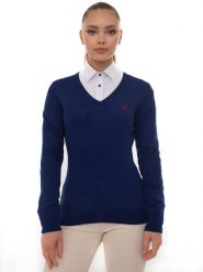 SIR RAYMOND TAILOR Sweter "Verty" w kolorze granatowym rozmiar: XL. Niebieskie swetry klasyczne damskie Sir Raymond Tailor, xl, z bawełny, bez kołnierzyka. Za 127.95 zł.