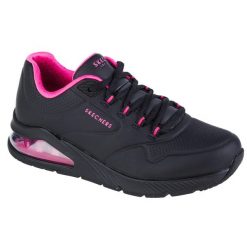 Buty sportowe Sneakersy damskie, Skechers Uno 2 - 2nd Best. Czarne buty sportowe na co dzień damskie Skechers, bez wzorów, z gumy, trekkingowe. Za 395.00 zł.
