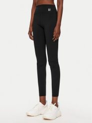 Hugo Legginsy Noparda 50528445 Czarny Slim Fit. Czarne legginsy sportowe damskie Hugo, s, bez wzorów, z syntetyku. Za 399.99 zł.