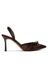 Aldo Szpilki Larsynn 14241584 Brązowy. Brązowe szpilki Aldo, bez wzorów, z materiału, bez obcasa. Za 419.99 zł.