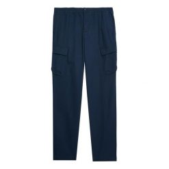 Spodnie cargo Lyle & Scott Stretch Ripstop. Szare spodnie materiałowe męskie LYLE AND SCOTT, z bawełny. Za 337.50 zł.