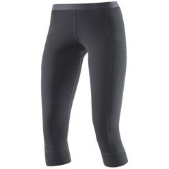 Devold spodnie damskie Hiking Woman 3/4 Long Johns Black L. Czarne bielizna termoaktywna damska Devold, l, ze skóry, outdoorowe. W wyprzedaży za 209.00 zł.