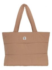 MOSS COPENHAGEN Shopper bag "Sasja Icon" w kolorze jasnobrązowym - 54 x 32 x 21 cm rozmiar: onesize. Brązowe shopper bag damskie MOSS COPENHAGEN, bez wzorów, z materiału, na ramię, bez dodatków. Za 167.28 zł.