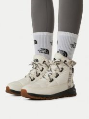 The North Face Śniegowce Thermoball Lace Up Luxe Wp NF0A817WQ4C1 Kremowy. Białe śniegowce damskie The North Face, z materiału. Za 649.99 zł.