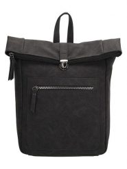 Beagles Skórzany plecak "Cambrils" w kolorze czarnym - 22 x 31,5 x 11 cm rozmiar: onesize. Czarne plecaki damskie Beagles, bez wzorów, z materiału. Za 117.73 zł.