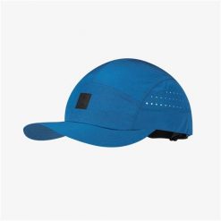 Czapka z daszkiem BUFF SPEED CAP SOLID. Niebieskie czapki męskie Buff, bez wzorów. W wyprzedaży za 97.93 zł.