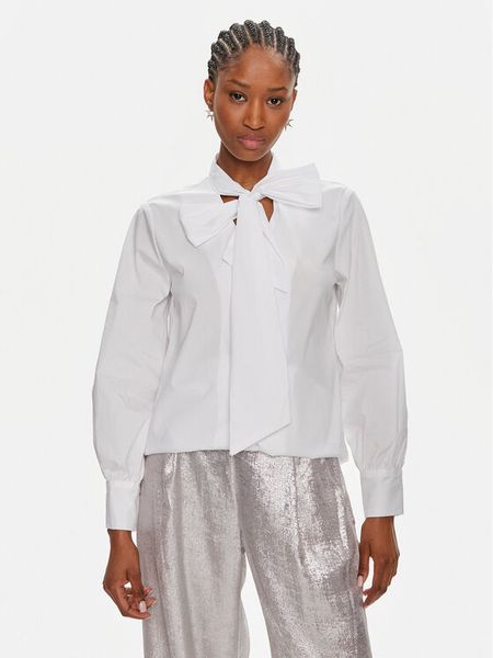 Dixie Koszula CEP7JNV Biały Regular Fit. Białe koszule damskie Dixie, s, bez wzorów, z syntetyku, bez kołnierzyka, bez ramiączek. Za 219.99 zł.