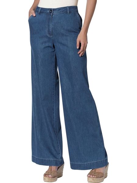 Heine Dżinsy - Comfort fit - w kolorze niebieskim rozmiar: 34. Niebieskie jeansy damskie Heine, z podwyższonym stanem. Za 81.95 zł.
