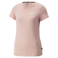 T-shirt z krótkim rękawem damski Puma ESS+ EMBROIDERY. Czerwone t-shirty damskie Puma, m, bez wzorów, bez kołnierzyka. Za 94.15 zł.