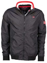 Geographical Norway Kurtka "Benilde" w kolorze czarnym rozmiar: L. Czarne kurtki męskie Geographical Norway, l, bez wzorów, bez kaptura. Za 158.10 zł.