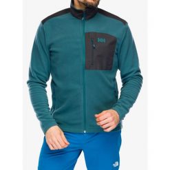 Bluza polarowa męska Helly Hansen Daybreaker Block Jacket. Zielone bluzy bez kaptura męskie Helly Hansen, m, z polaru. Za 251.99 zł.