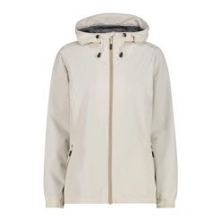 Kurtka przeciwdeszczowa damska CMP 39X6636 Fix Hood. Brązowe kurtki przeciwdeszczowe damskie CMP, m, z kapturem. Za 219.99 zł.