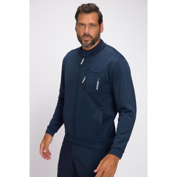 Męska Kurtka kolarska Softshell FLEXNAMIC® Odzież rowerowa stójka. Niebieskia kurtki męskie JAY-PI, m, bez wzorów, z elastanu, bez kaptura. W wyprzedaży za 343.99 zł.
