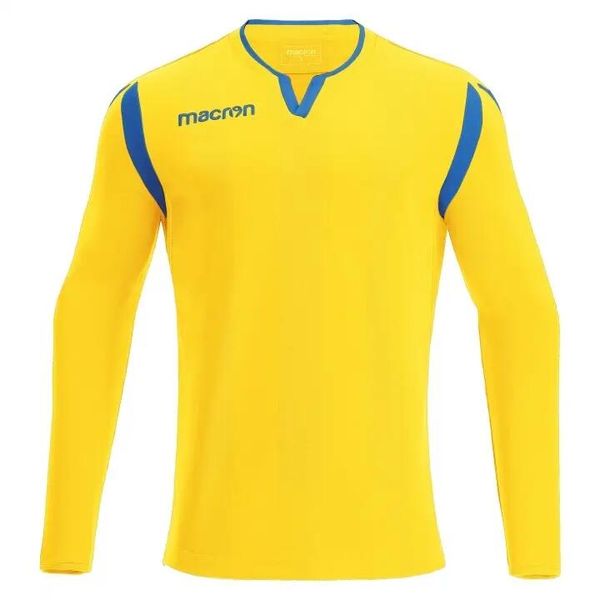 Koszulka treningowa Macron toli. Niebieskie t-shirty sportowe męskie Macron, s, z materiału, bez ramiączek, na fitness i siłownię. Za 170.00 zł.