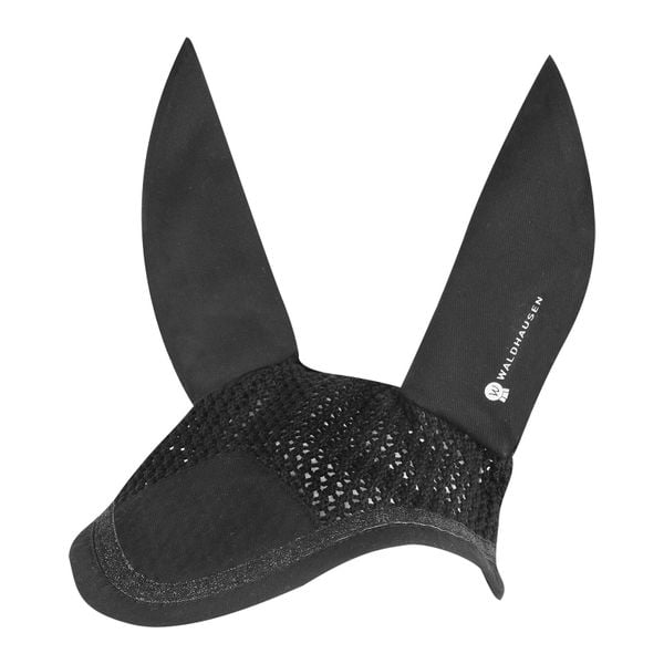 Czapka na konia do krótkich zawodów Waldhausen. Czarne czapki męskie WALDHAUSEN, bez wzorów, sportowe. Za 139.50 zł.