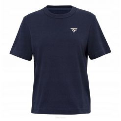 Koszulka tenisowa damska Tecnifibre Graphic Tee 2025. Niebieskie bluzki damskie TECNIFIBRE, l, bez wzorów, bez kołnierzyka. Za 145.99 zł.