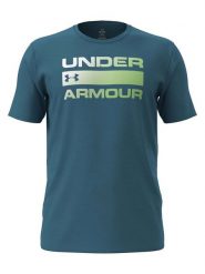 Under Armour Koszulka sportowa "Team Issue" w kolorze morskim rozmiar: L. Zielone t-shirty sportowe męskie Under Armour, l, z materiału, bez ramiączek, outdoorowe. Za 101.23 zł.