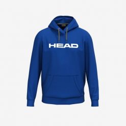 Bluza z kapturem Head Club Original. Niebieskie bluzy sportowe męskie HEAD, bez wzorów, eleganckie, bez kołnierzyka, bez ramiączek. W wyprzedaży za 207.00 zł.